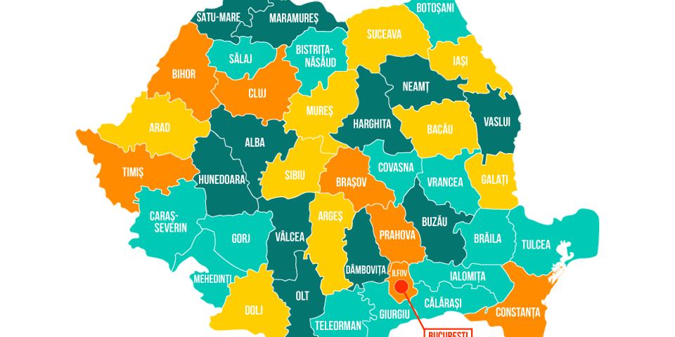 Harta României